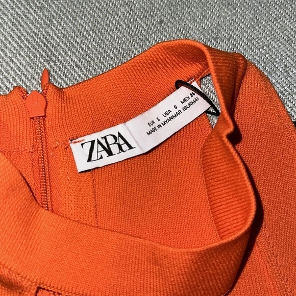 NWT ZARA Square Neck  Choker Top - Picture 5 of 11